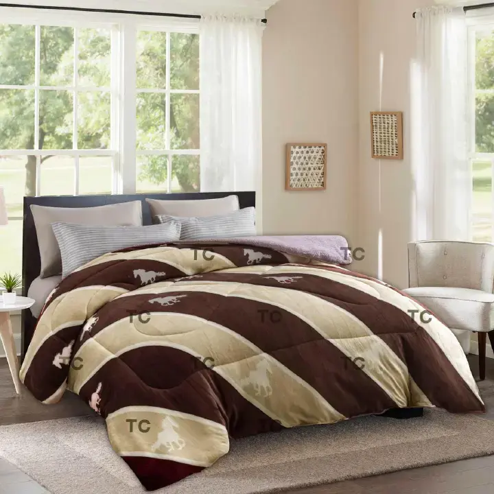 Hore Brown Heavy Woolen Duvet (5*6)