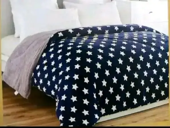 Star Blue Heavy Woolen Duvet (5*6)