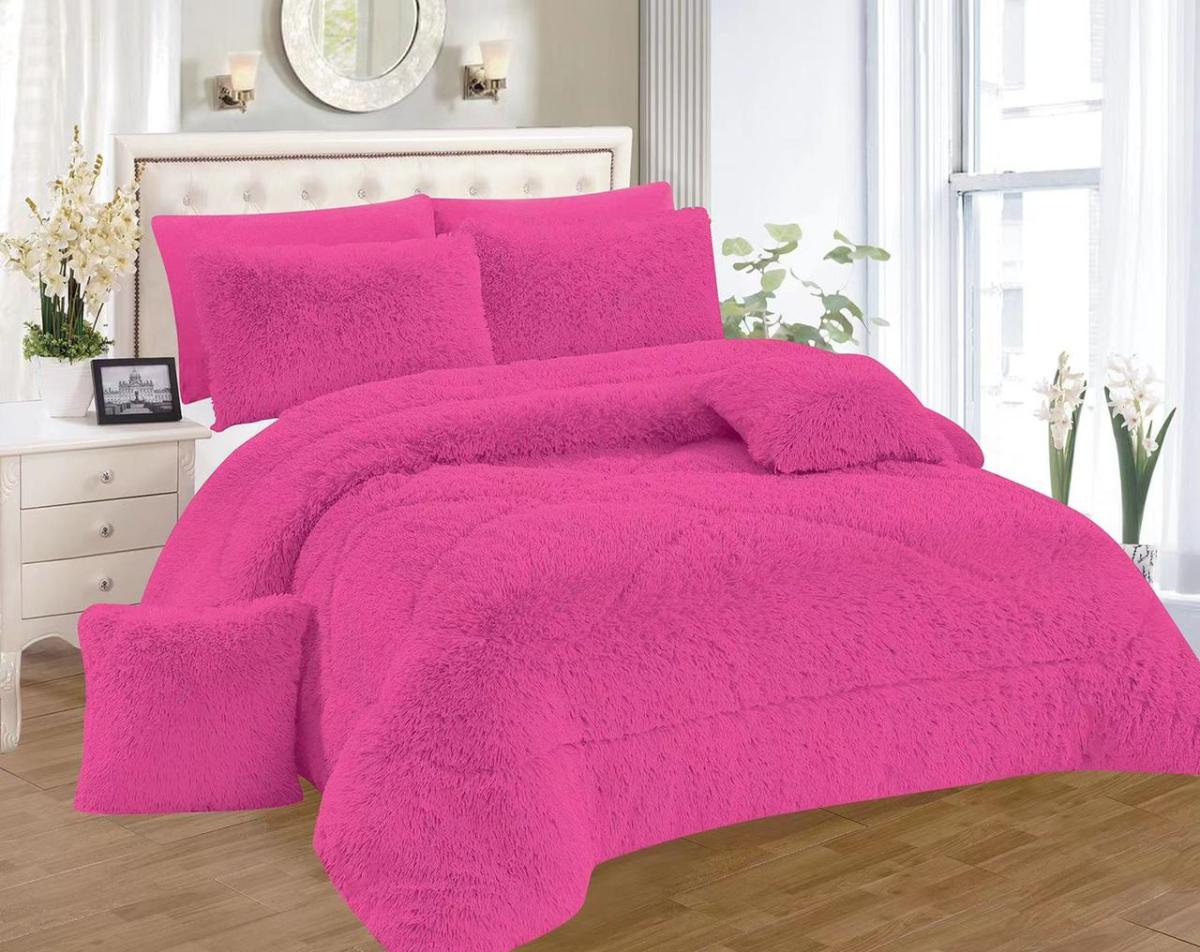 Pink Fluffy Duvet