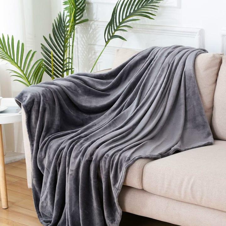 Gray Plain Fleece