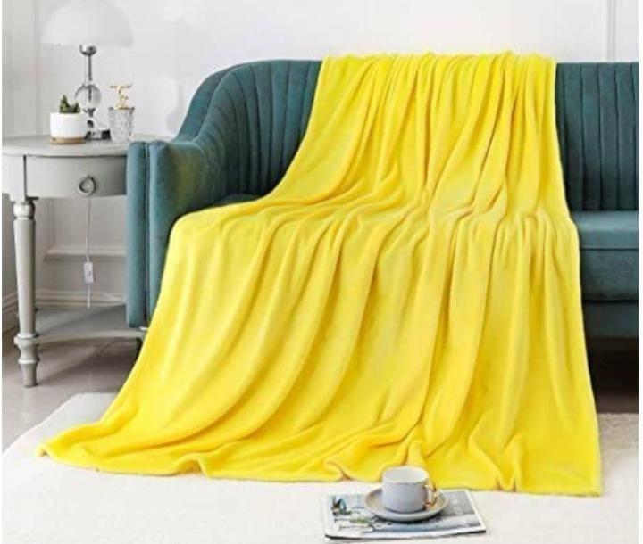 Yellow Plain Fleece